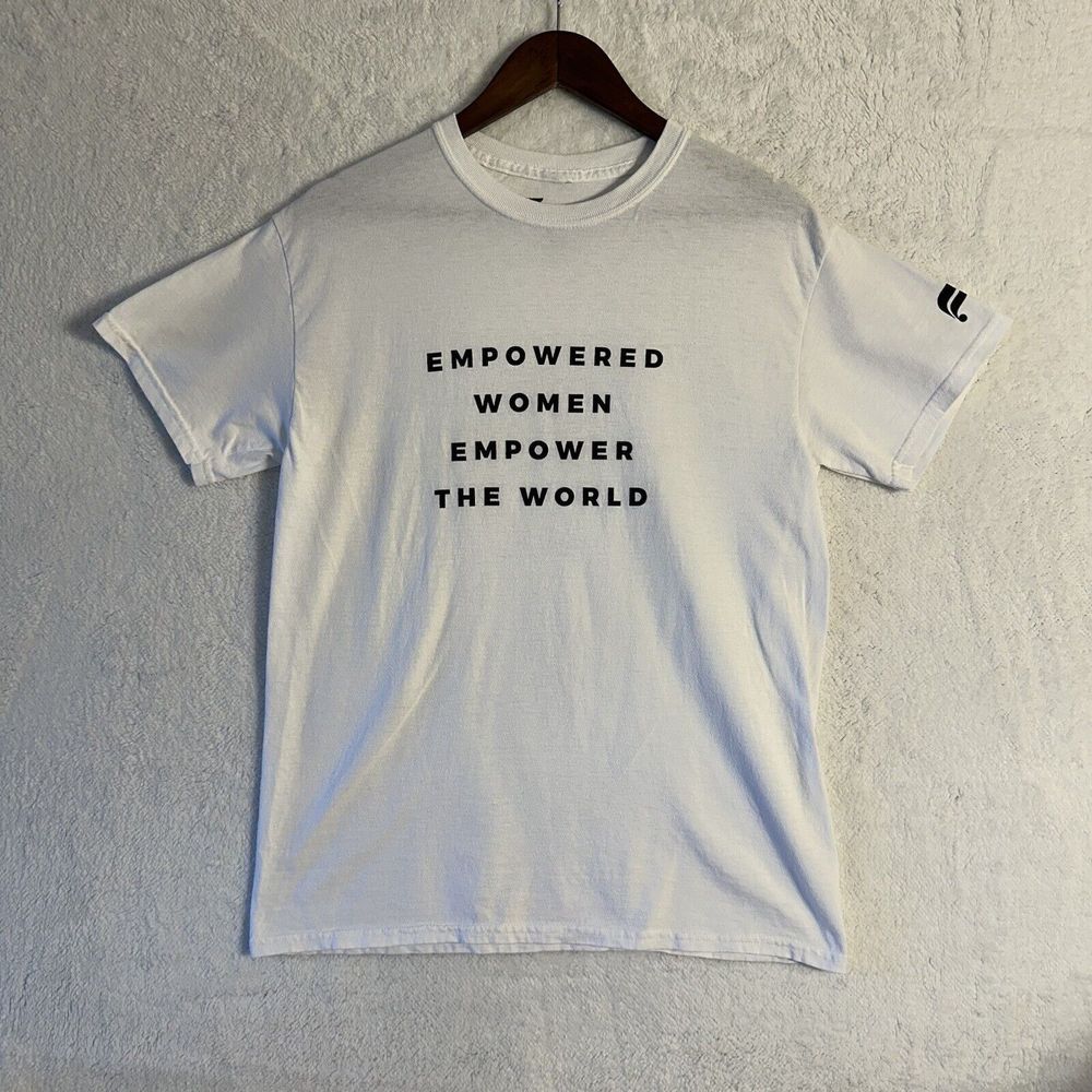 Empowered Women Empower The World Fabletics Feminist T Tee Shirt Med Medium